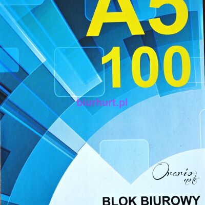 Blok biurowy A5 100k.krata ORARIO