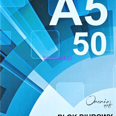 Blok biurowy A5  50k.krata ORARIO