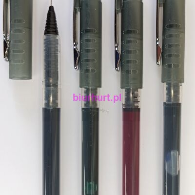 Cienkopis BSP kapilarny K5M  czarny metal klip