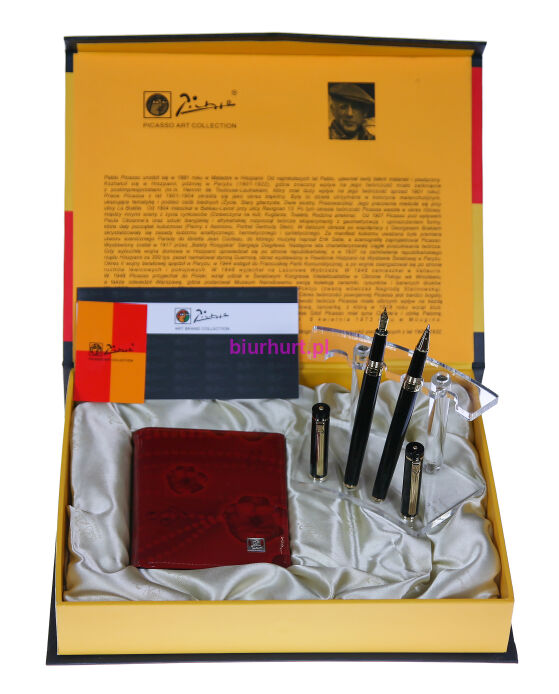 PICASSO Zestaw Wallet Woman +pióro +  roller